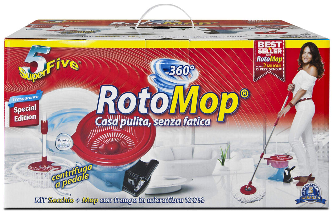 Lava floors rotary micro rotomop complete
