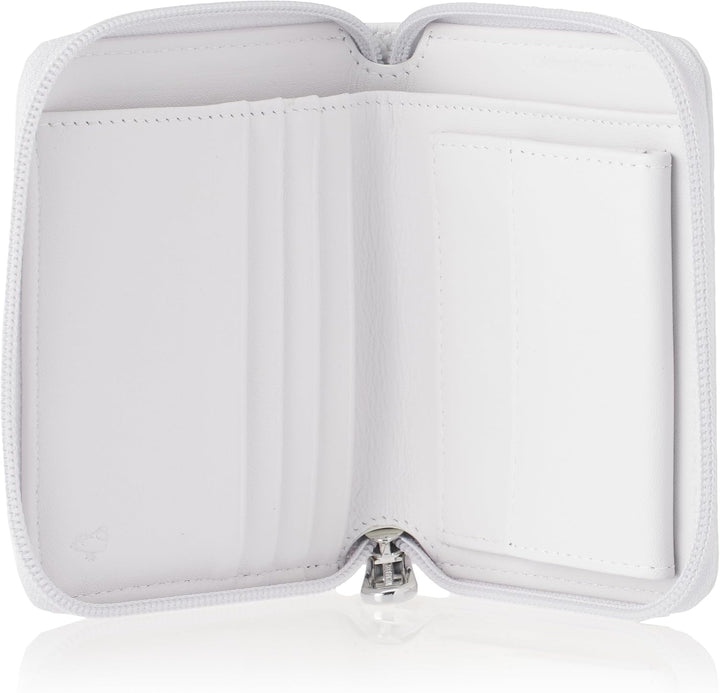 Mandarina Duck Damen Mellow Leather Wallet Reisezubehör-Brieftasche 10x12x2 (L x H x W) Nimbus Cloud