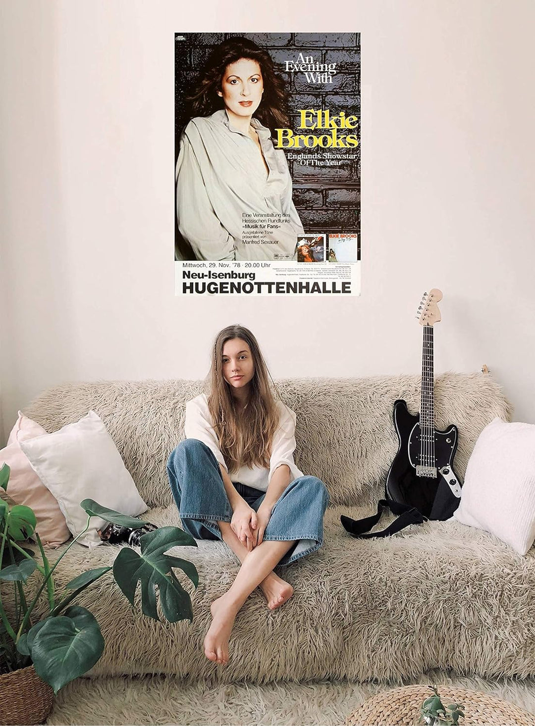 Elkie Brooks - Star of The Year, Neu-Isenburg 1978 » Konzertplakat/Premium Poster | Live Konzert Ver