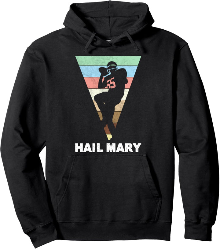 Football Spieler Team - Hail Mary American Football Pullover Hoodie