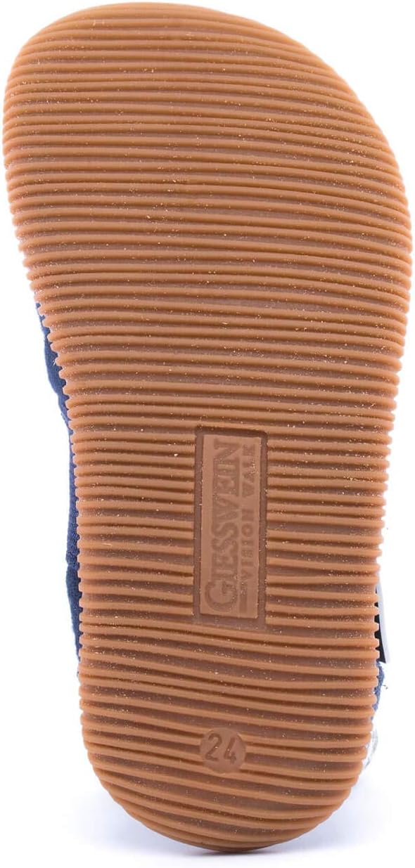 Giesswein Kinder Hausschuhe Söll Slim-Fit - Baumwoll Slippers für Mädchen & Jungen, rutschfeste Kind