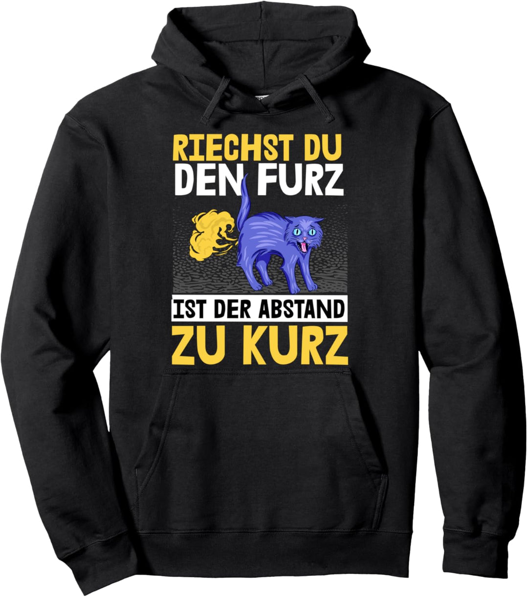 Riechst Du Den Furz Ist Der Abstand Zu Kurz - Abstand Halten Pullover Hoodie