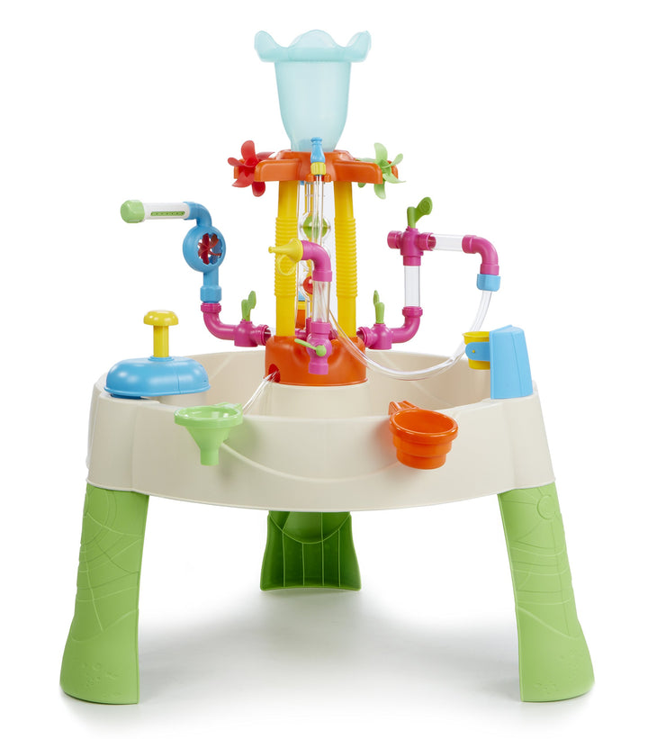 little tikes Fountain Factory Wassertisch, Outdoor-Spielzeug, sicher, tragbar, optimales sensorische