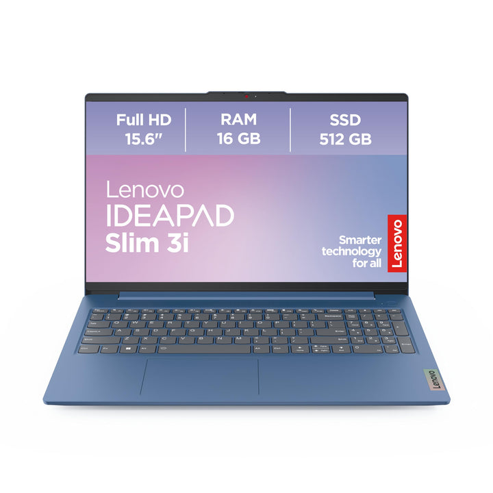 Lenovo IdeaPad Slim 3i Laptop | 15.6" Full HD Display | Intel UHD Grafik | Intel Core i5 | 16GB RAM