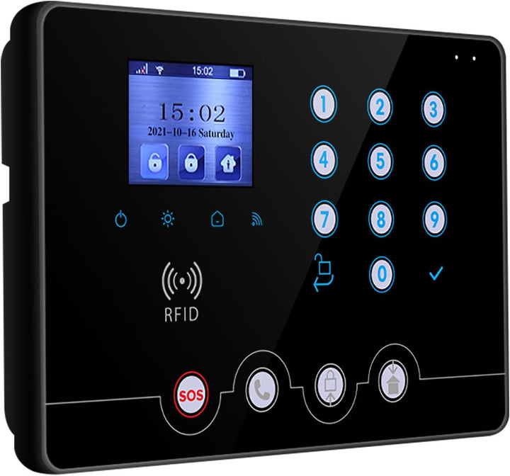 Wolf Guard W4Q-W03 WiFi + 4G Wireless Home Einbrecher Alarmanlage Kit Tuya Smartlife APP, mit Sirene