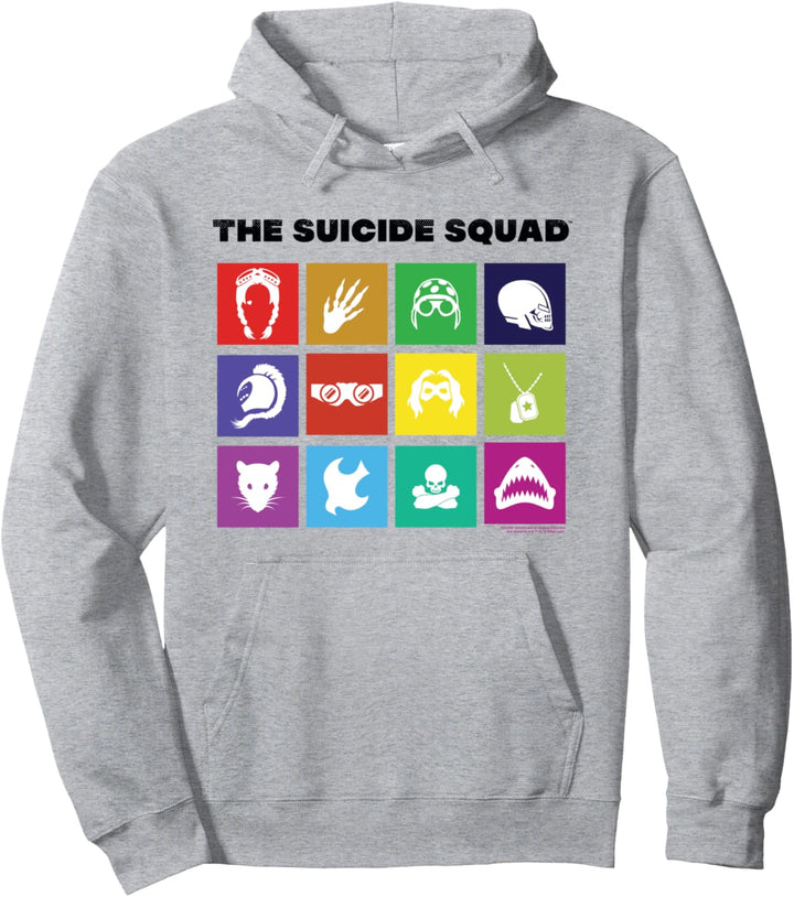 The Suicide Squad Squad Icons Pullover Hoodie