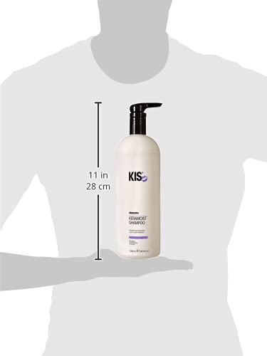 KIS KeraMoist Shampoo - 1000 ML - Tierfreundlich & Nachhaltig - Keratin Infusion System - dauergewel