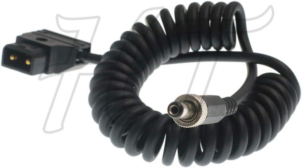 Lectrosonics Empfänger D-tap Verriegelung DC Barrel Spiralkabel Video Geräte PIX-E7 Monitor Stromkab