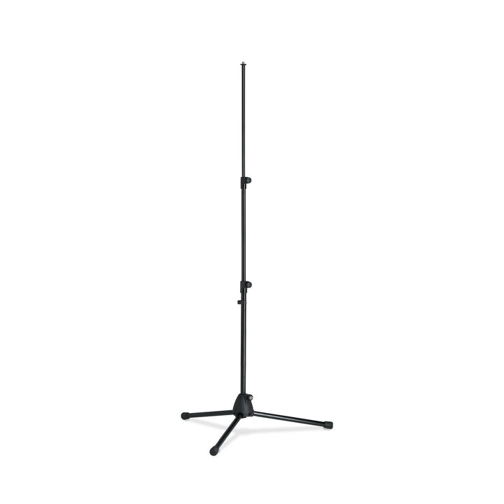 K&M 199 Mikrofonstativ Schwarz – Solostativ von 62,5 - 148 cm ausziehbar – 3/8“ Gewindeanschluss – K