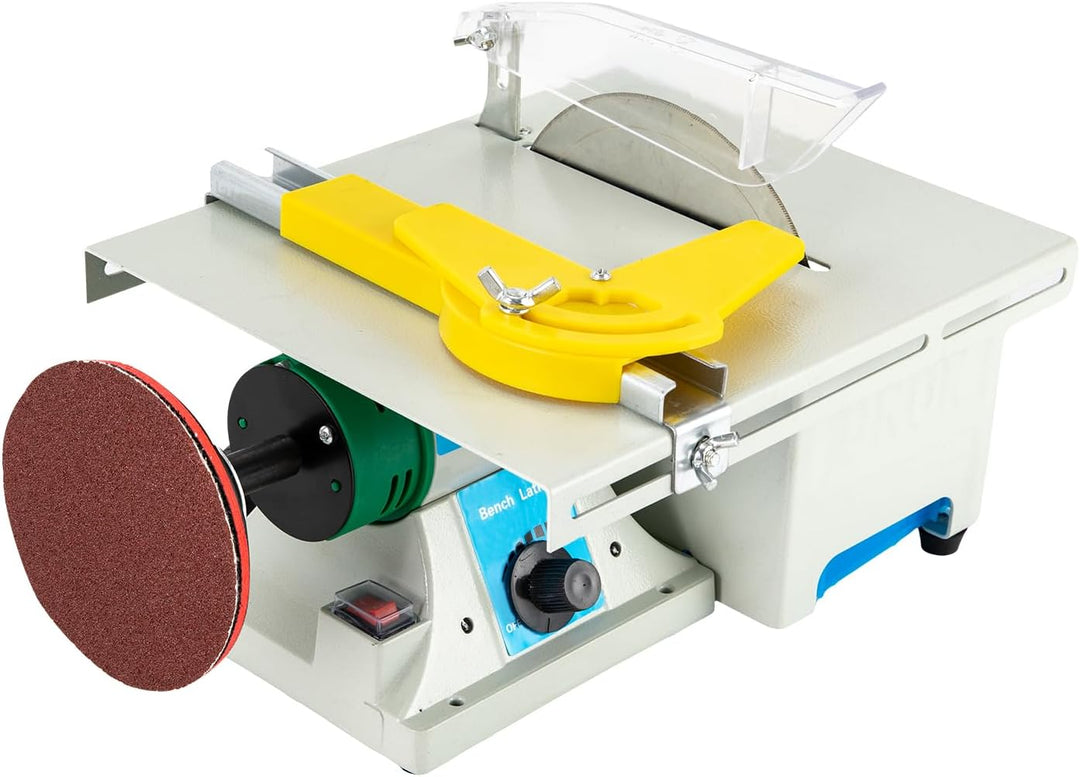 Tischpuffer Polierer 750W - 5 in 1 Poliermaschine für Edelsteine und Schmuck | Polierschleifmaschine