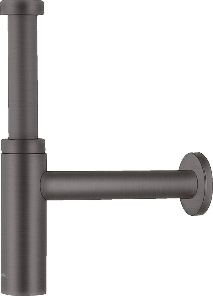 hansgrohe Siphon Flowstar S, Ablauf für Waschbecken, Brushed Black Chrome, Brushed Black Chrome