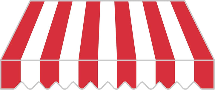 home Trends Markisenstoff 4m Markise mit Volant 4 x 3 m Markisenbespannung ersatzstoff 387 x 300cm B