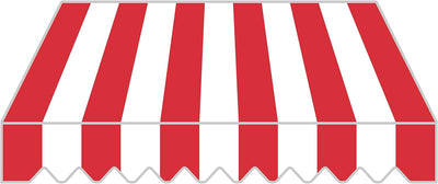 home Trends Markisenstoff 4m Markise mit Volant 4 x 3 m Markisenbespannung ersatzstoff 387 x 300cm B