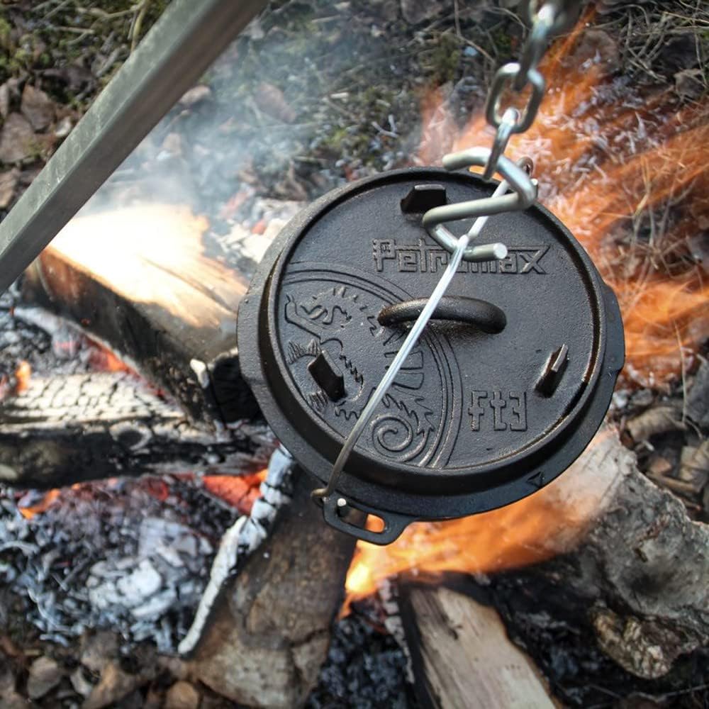 Petromax Feuertopf ft3 (Dutch Oven) (Planer Boden)