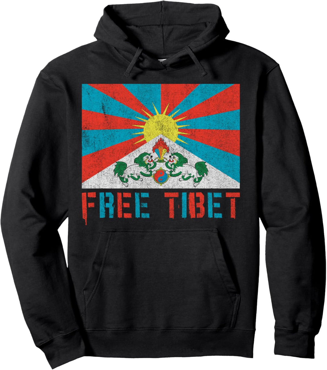 Free Tibet Pullover Hoodie