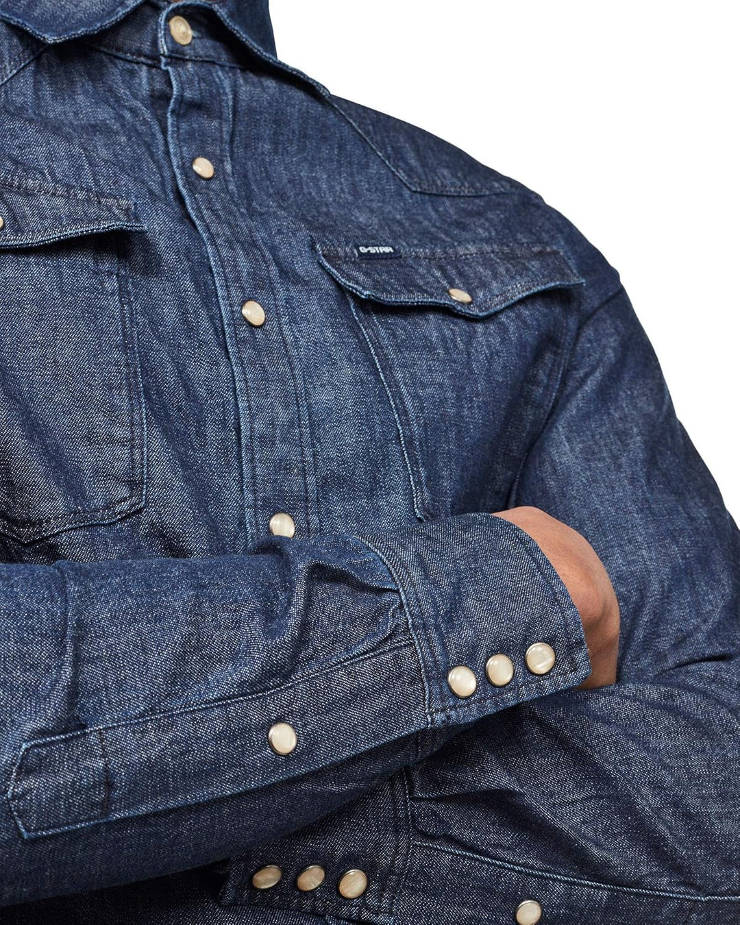 G-Star RAW Herren 3301 Straight Shirts S Blau (Rinsed D12698-d013-082), S Blau (Rinsed D12698-d013-0