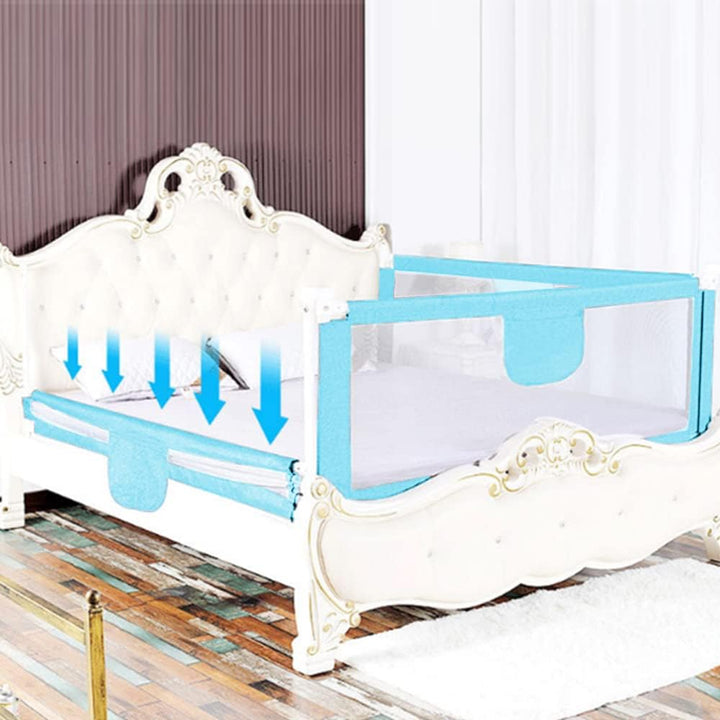 XDAILUYYDS Baby Bettgitter，Vertikaler Hebebettzaun，Kinderbettschutzgitter ，Bettschutzgitter Rausfall