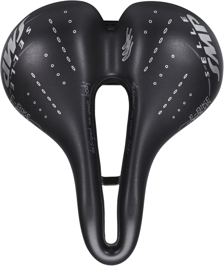 Selle SMP E-Bike Fahrradsattel Unisex (Medium) Schwarz 27 x 15 x 8 cm, Schwarz 27 x 15 x 8 cm