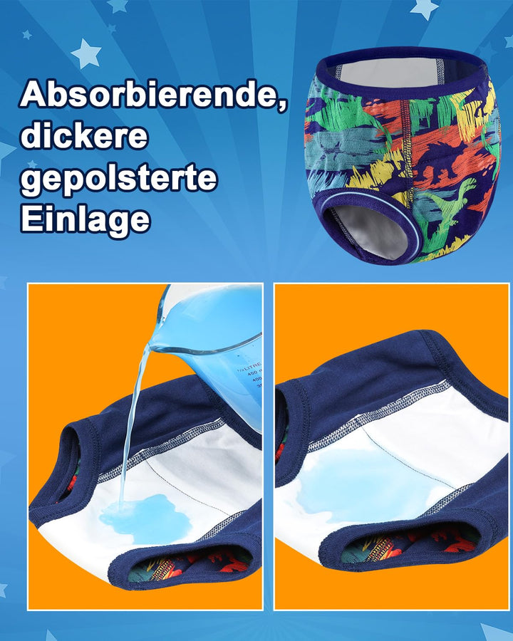 FLYISH DIRECT 10er Pack Baby Töpfchen Trainingshosen für Mädchen und Jungen, Wiederverwendbare Töpfc