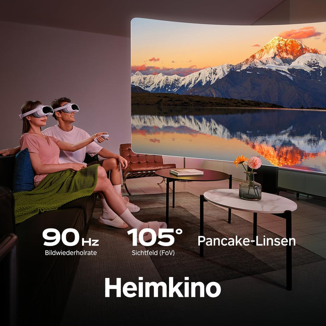 PICO 4 Ultra 256GB - VR- und Mixed-Reality-Headset: Erhalte EIN Set Motion Trackers und 4 GRATIS Spi