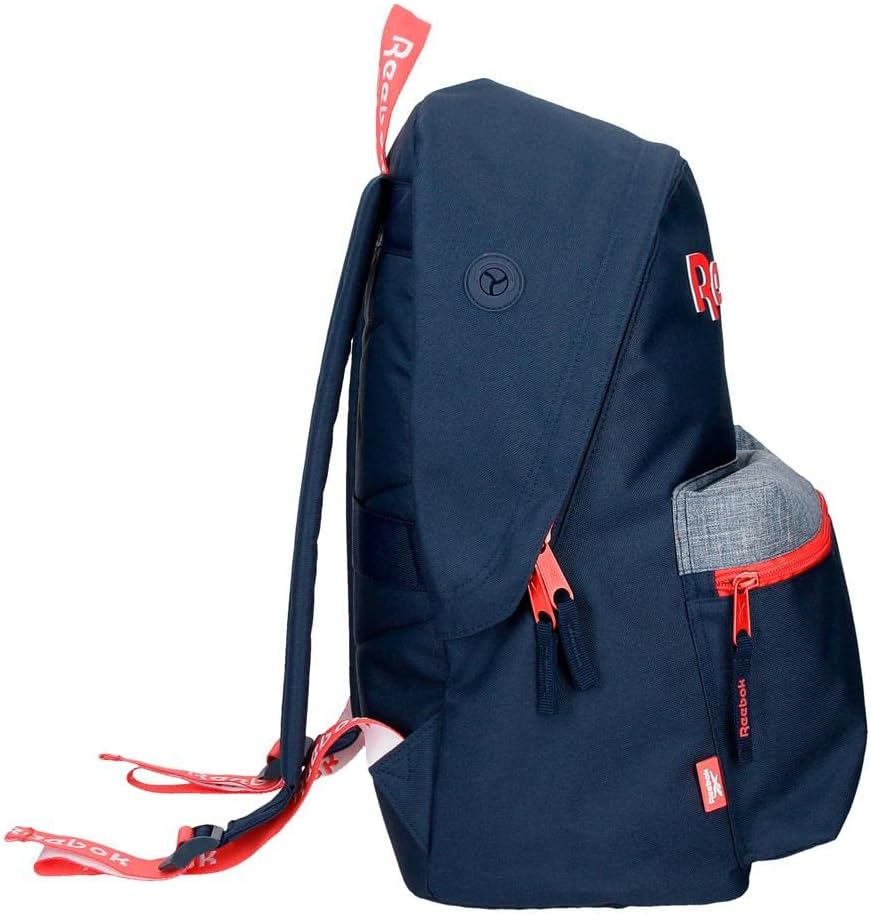 Reebok Lucia Schulrucksack 15.6" Blau 31x44x17.5 cm Polyester 23.87L Rucksack 44, Rucksack 44