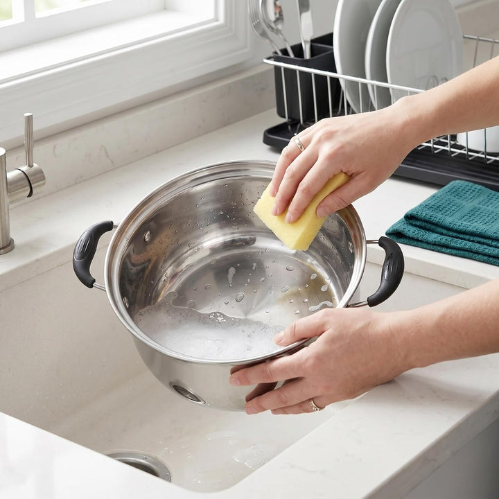 PRETYZOOM Suppentopf Action Topf zum Einführen mit Dampfgarer mit Sieb Couscous-Topf Induktion Kocht