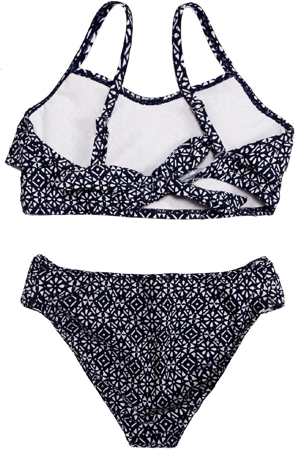 La-V Mädchen Bikini 116-122 Margerite -Navy, 116-122 Margerite -Navy