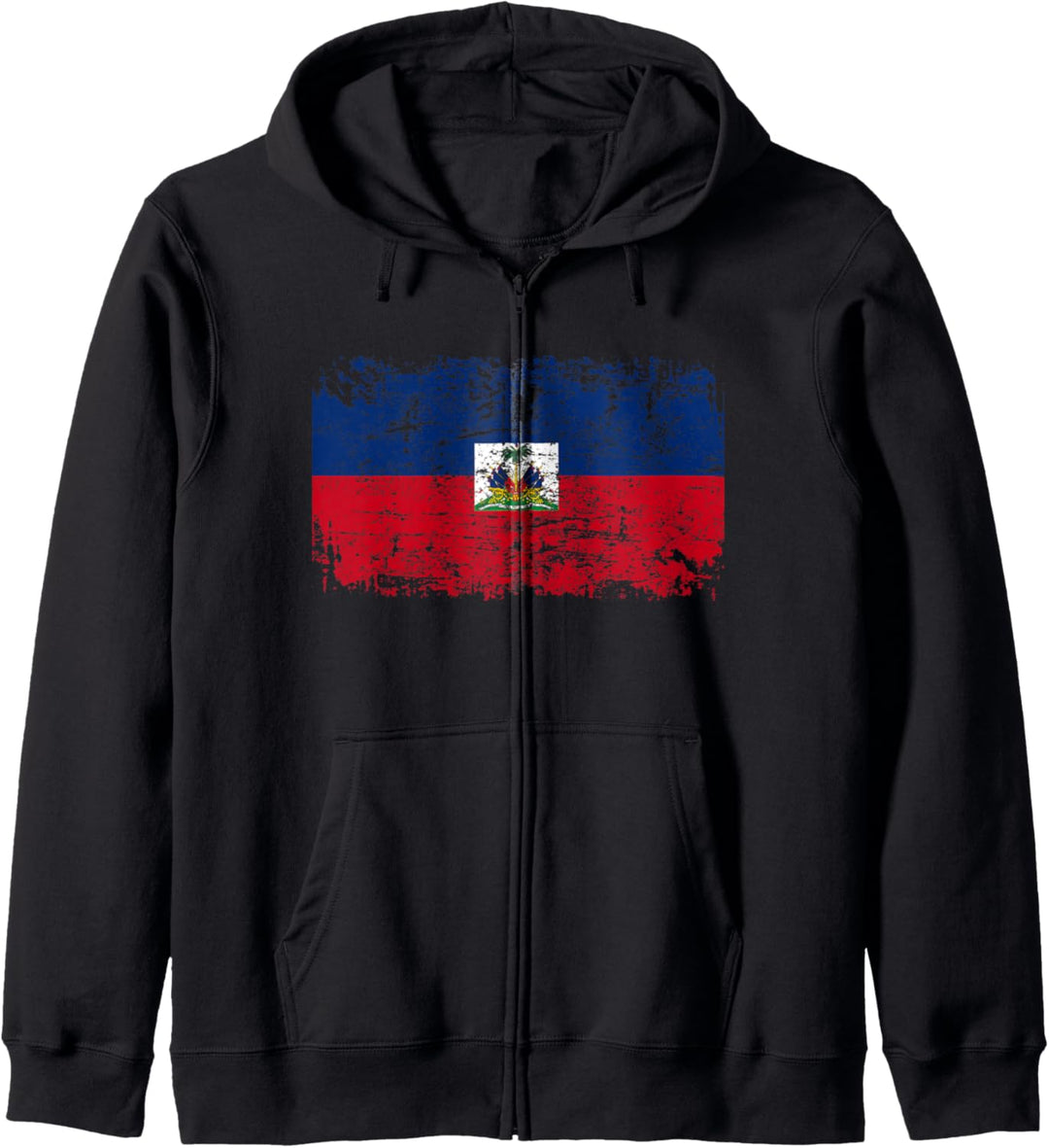 HAITI Flagge | Damen Herren Kinder HAITI Kapuzenjacke