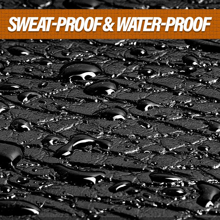 TechFit PVC Fitness Equipment Matte Multi Verwendung, gross Boden Gymnastikmatte (198 cm x 92 cm x 6