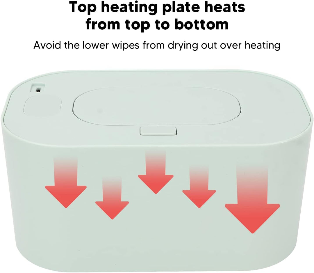 Baby Wischtuchwärmer, Baby Wischtuchwärmer Thermostat Temperatur USB Tragbares Windeltuch Baby Wisch