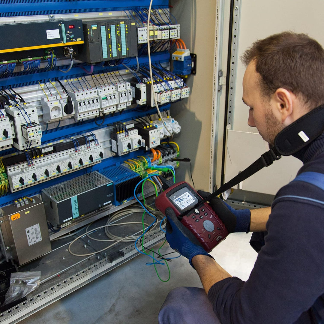 Testboy TV 445 Installationstester DIN VDE 0100-600 (spezifische Hilfebildschirme, LCD mit Hintergru