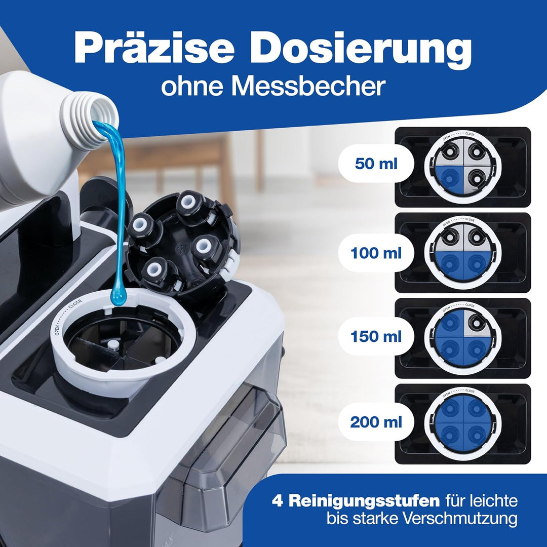 Polsterreiniger Gerät 550W | Kompakter Teppichreiniger & Waschsauger | Tragbarer Nass- & Trockensaug