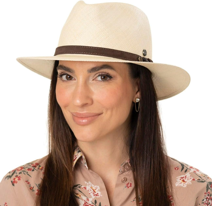 LIERYS The Striking Traveller Panamahut Herren - Hut aus 100% Panamastroh - Handmade in Ecuador - He