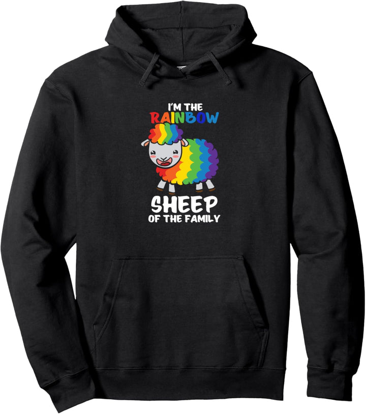LGBT Pride Gay Rainbow Sheep Geschenk Für Schwule & Lesben Pullover Hoodie