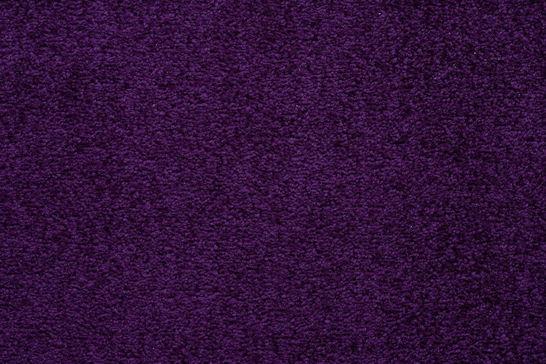 Einfarbiger Teppich Eton für Zimmer, Wohnzimmer, Schlafzimmer, Teppichboden Auslegware, violett lila