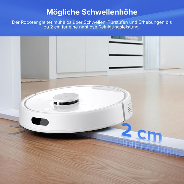 roborock Q7 L5+ Set Saugroboter mit Wischfunktion Absaugstation, verbessert von Q5 Pro+, Dual Anti-T