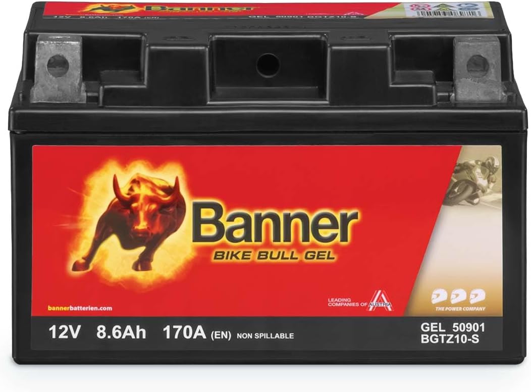 Banner 509 01 Gel Akku Moto Bike Bull