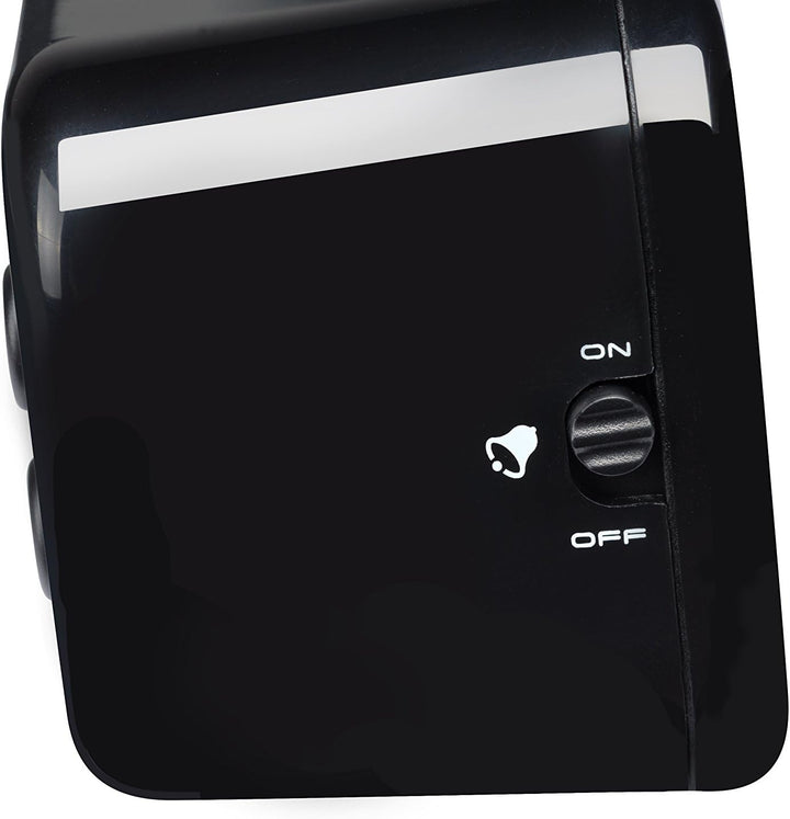 Bresser DCF Funkwecker MyTime Amber mit bernsteinfarbener, einstellbarer Hintergrundbeleuchtung mit