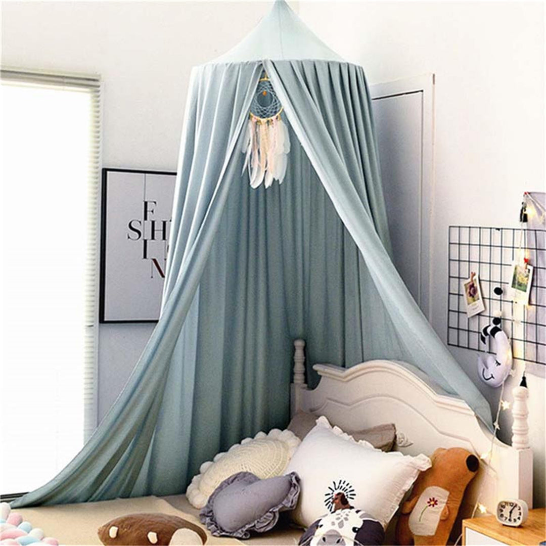 RAILONCH Betthimmel Babybett, Kinder Moskitonetz Spitze Baldachin, Mädchen Prinzessin Himmelbett Bet