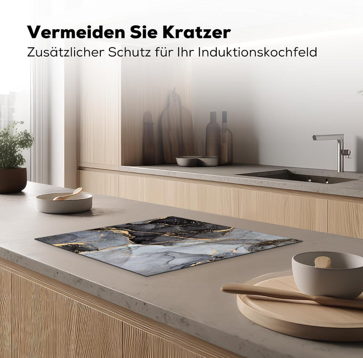 KitchenYeah© Herdabdeckplatte Einteilig Küche Ceranfeld Abdeckplatte Cerankochfeld Abdeckung Indukti