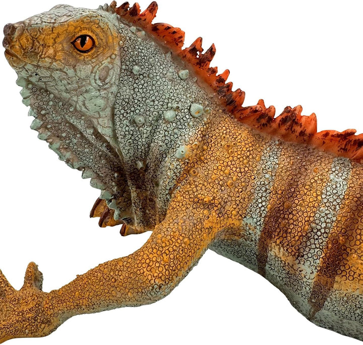 Gartenfiguren für draussen - Deko EIDECHSE, ähnlich Bartagame - 50 cm gross