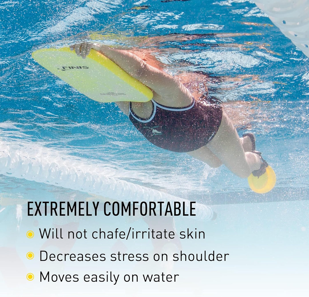 FINIS Kickboard Foam 18.5 x 11.5 Zoll gelb, 18.5 x 11.5 Zoll gelb