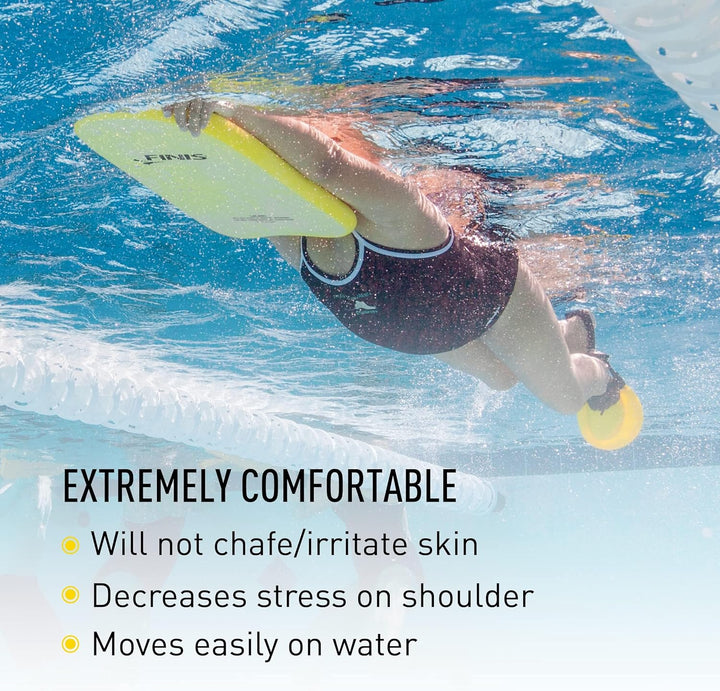 FINIS Kickboard Foam 18.5 x 11.5 Zoll gelb, 18.5 x 11.5 Zoll gelb