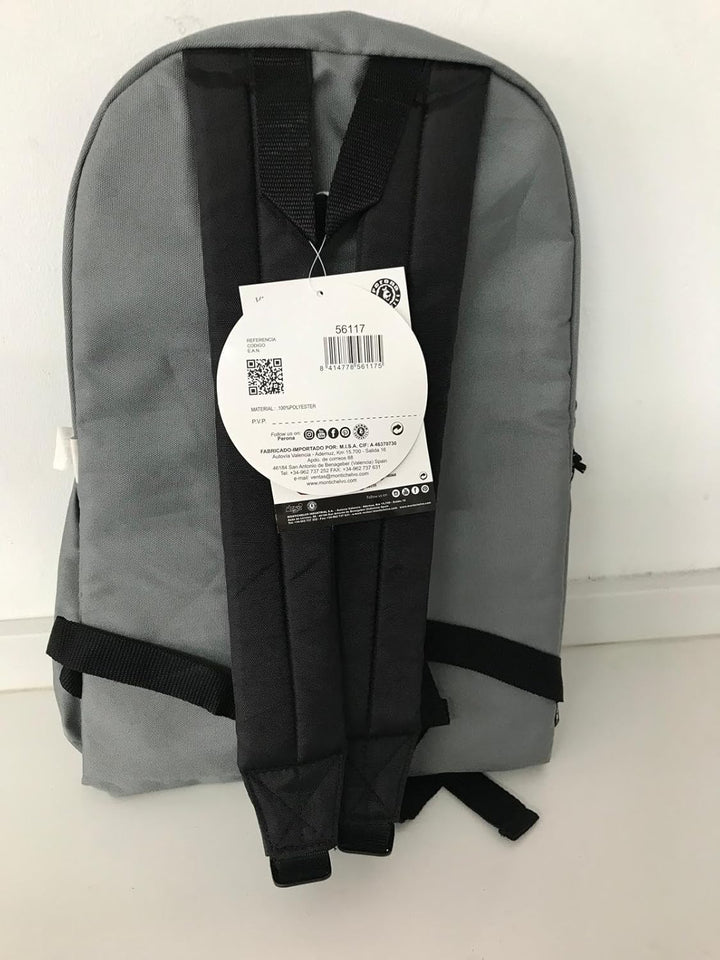 Montichelvo Montichelvo Backpack Pr Vulcano Grey Schulranzen, 43 cm, Grau (Grey)