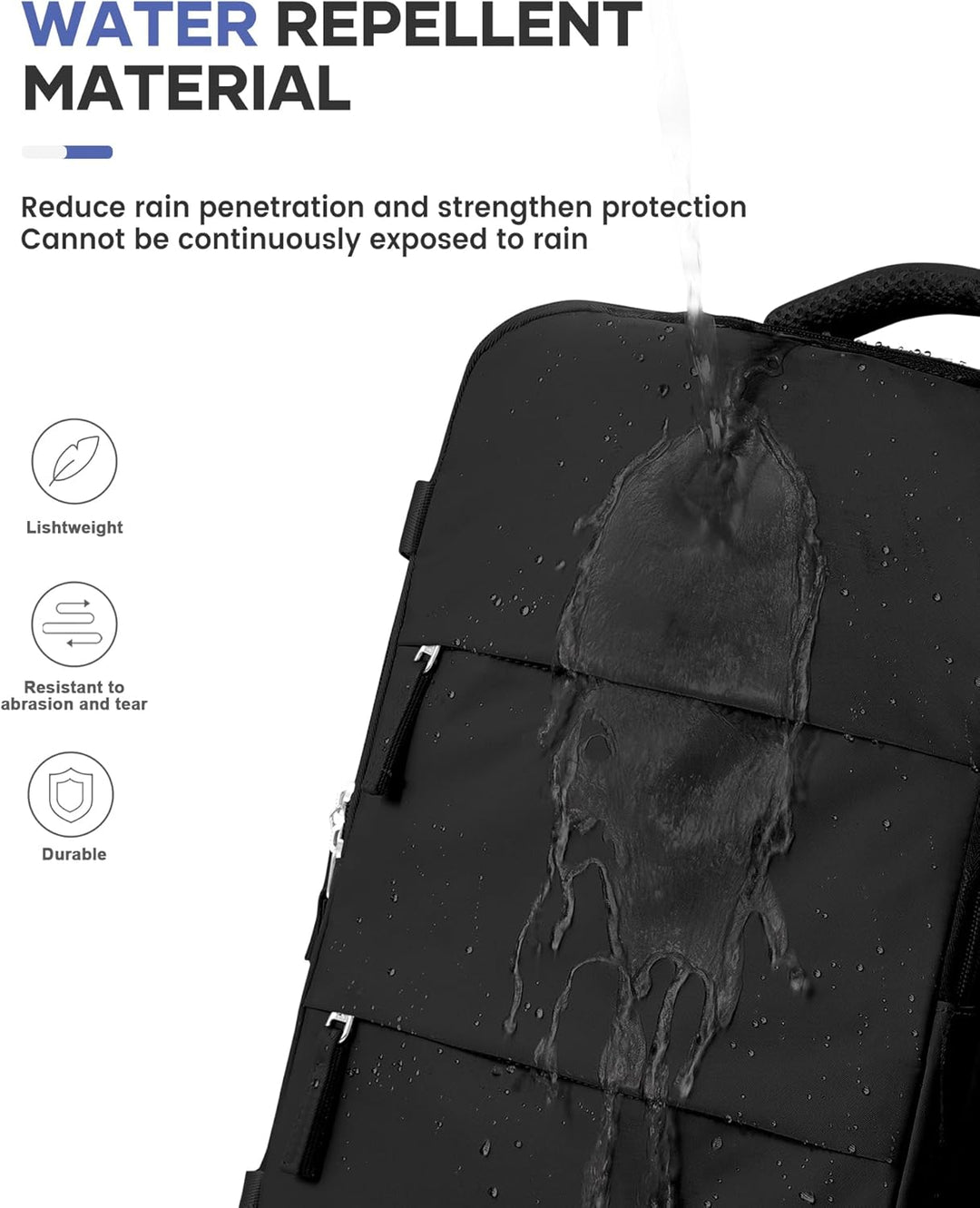 SZSYCN Vakuum Rucksack Handgepäck 40×30×20 Rucksack 40x20x25 für Ryanair Wizzair Reiserucksack Damen