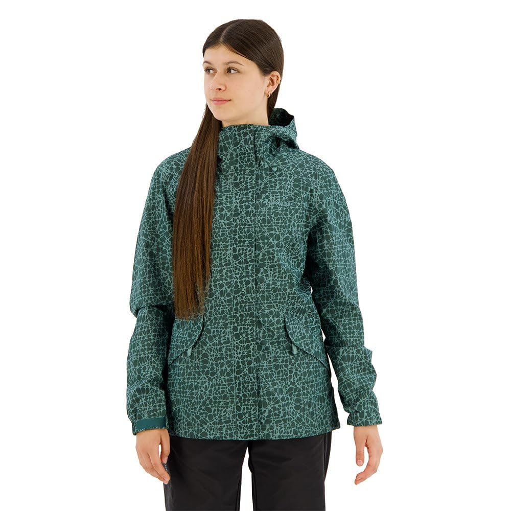 VAUDE Damen Women's Rosemoor Aop Jacket Jacke 40 Dusty Forest, 40 Dusty Forest