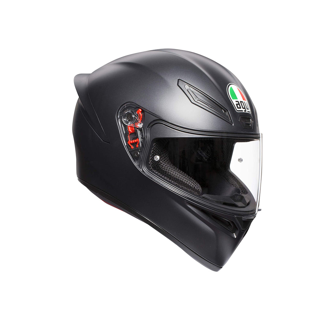 AGV K1 E2205 Helm, robust, Mattschwarz, Grösse XL, Matt Schwarz, 0281A4I0_003_XL Matt Schwarz XL, Ma