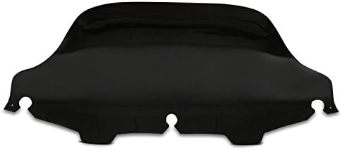 Windschild Wave 8" für Harley Davidson Electra-Street Glide 96-13 schwarz