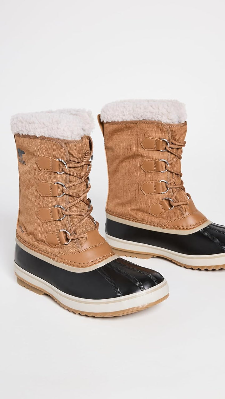 Sorel Herren 1964 Pac Nylon Wp Schneestiefel 40 EU Camel Brown Black Collection 2023 2024, 40 EU Cam