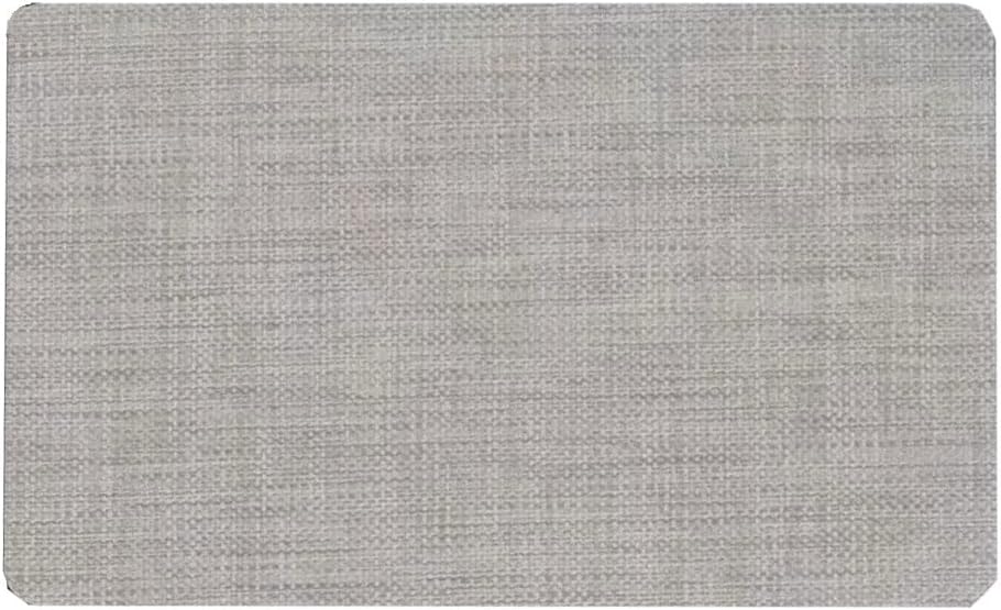 Tobil Badematte rutschfest saugfähig Badvorleger Badezimmerteppich Grau-016 40x60-50x80 (50x80cm), 5